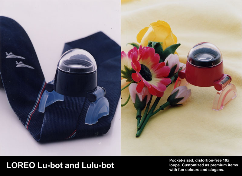 LOREO Lu-bot and a Lulu-bot
